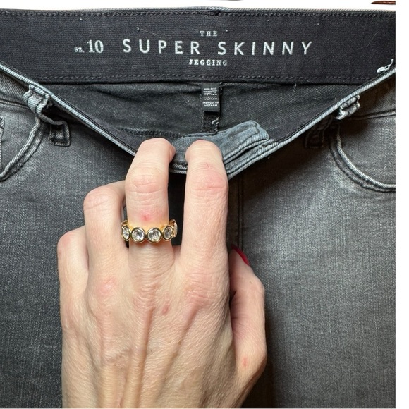 WHITE HOUSE BLACK MARKET Super Skinny Stretch Jegging 10 - Picture 10 of 10